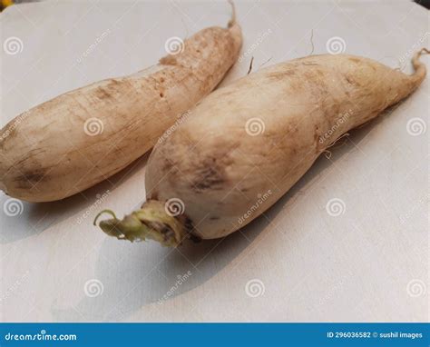 Mooli, Daikon or Daikon Radish Vegetable is the Most Common. Stock ...