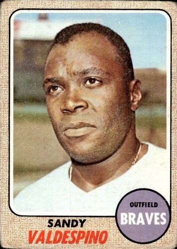 Sandy Valdespino 1968 Topps #304 Atlanta Braves | eBay