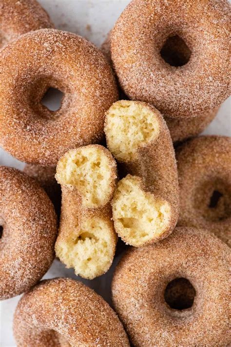 Easy Homemade Cinnamon Sugar Donuts