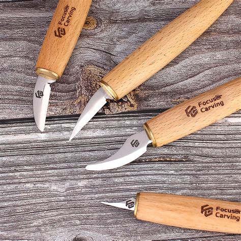 FC Best Hand Wood Carving knife 4pcs/Set ( Can Order One Tool ...