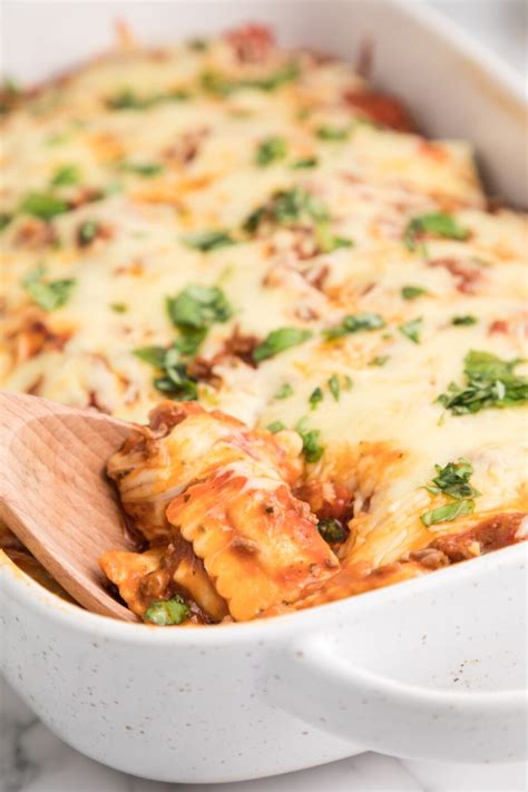 Baked Ravioli Casserole - Noshing With The Nolands