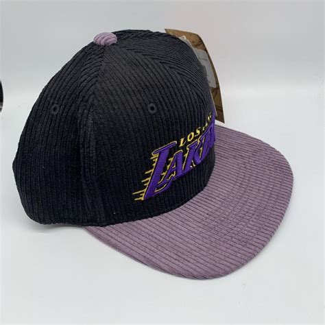 #Lakers Corduroy #Mitchell&Ness Hat #Snapback Cap... - Depop
