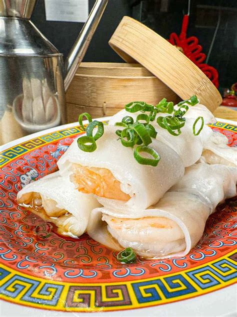 Shrimp Rice Noodle Rolls (Ha Cheung Fun) - Dimsimlim.com