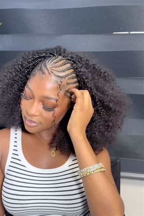 Jayda wayda braids in 2025 | Cool braid hairstyles, Cornrows natural ...