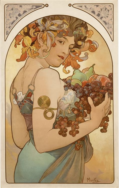 Alphonse Mucha Prints Set of 3 Art Nouveau Posters | Etsy