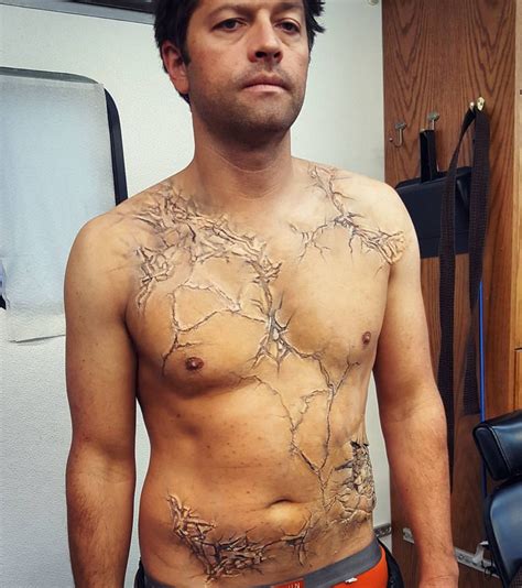 Misha Collins Shirtless