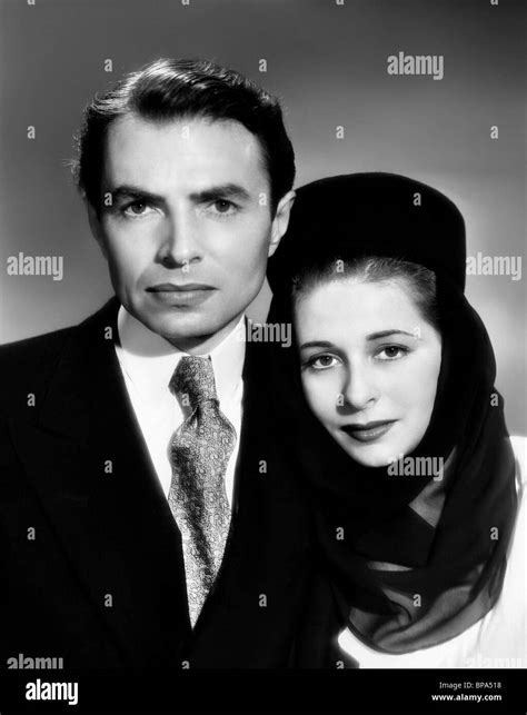 JAMES MASON, PAMELA MASON, THE UPTURNED GLASS, 1948 Stock Photo - Alamy