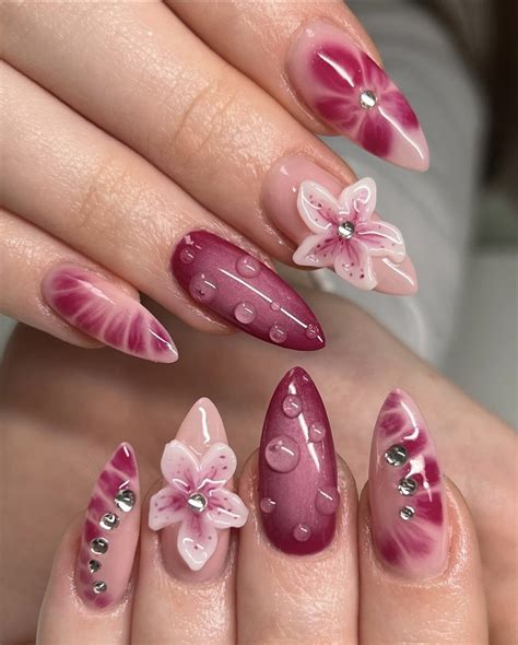 Shopqaq.com on Instagram: "🌟 Sparkle with 3D Flower Nails! 🌟 Who says ...