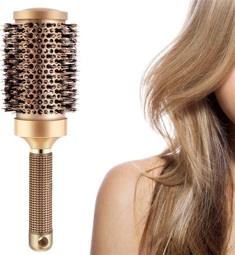 Round Brush for Blow Drying, Nano Thermal Ceramic & Ionic Tech Hair ...