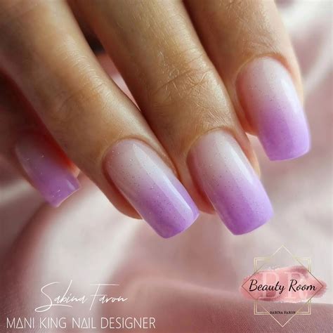 13+ Prettiest Lavender Purple Ombre Nails Ideas For Your Next Manicure ...
