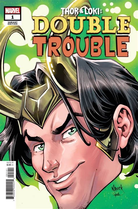 Thor And Loki Double Trouble #1 2021 Nauck Headshot Marvel Comics EB157 ...