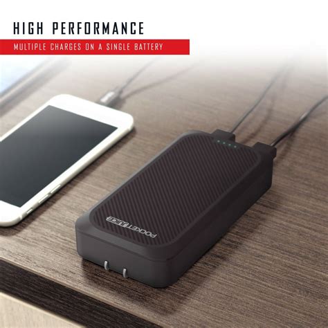 Pocket Juice 10000 mAh PORTABLE CHARGER / POWER BANK Dual-USB 2.4A US ...