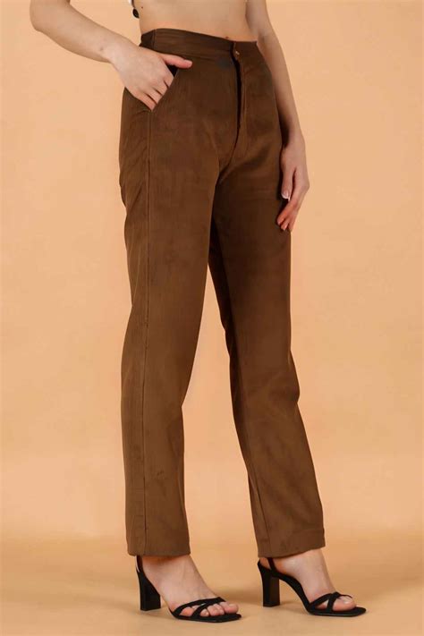 Brown Corduroy Pant - Apella