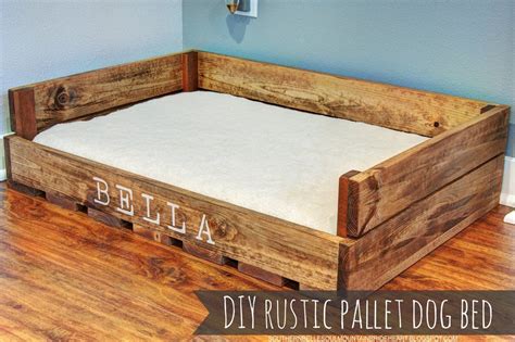 Diy Pallet Dog Bed On Casters - Limmerkoll