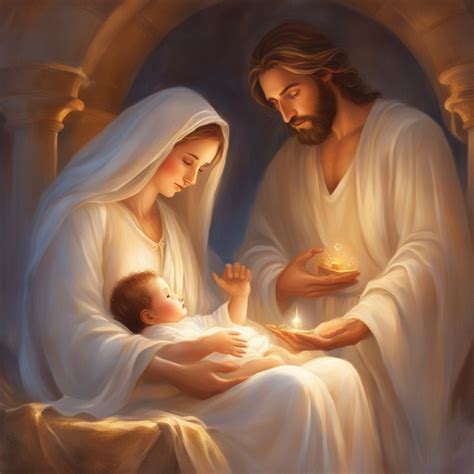 Joseph, Mary And Baby Jesus by ZENART07 on DeviantArt