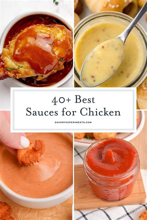 Homemade dipping sauce for chicken – Artofit
