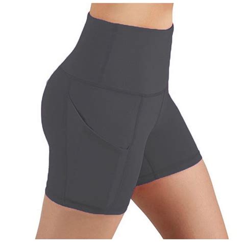 Husipze Biker Shorts Women High Waisted Spandex Compression Tummy ...