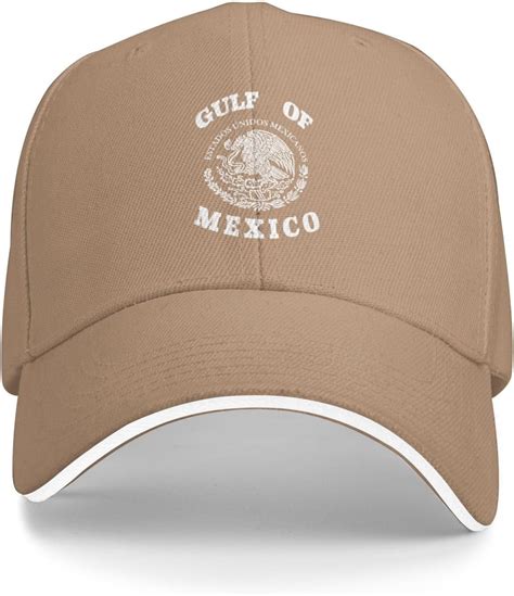 National Emblem Gulf of Mexico Hat Sandwich Hats for Women Men Curved ...