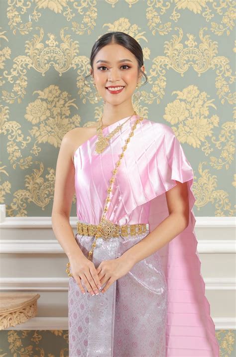 Amarin - Thai Traditional Dress & Thai Traditional Clothing - Thai Outfit