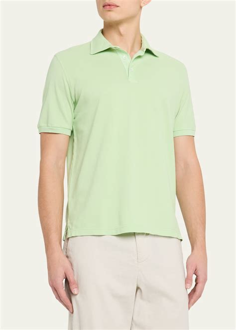 Fedeli Men's Pique Polo Shirt - Bergdorf Goodman