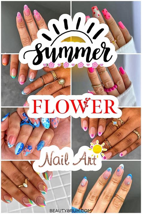 26 Amazing Summer Floral Nail Design Ideas 2026 - Beauty Bruh