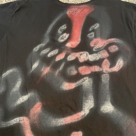 Lil Darkie Spider Gang Rare Spray Painted Shirt Tee Merch Band Rap all ...