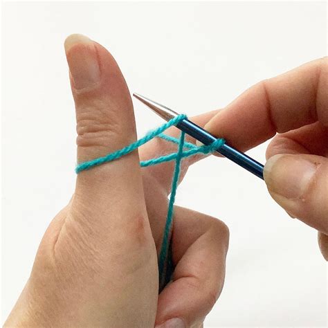 Long Tail Cast On Anleitung , How to Cast On for Total Beginners - ZMBJK