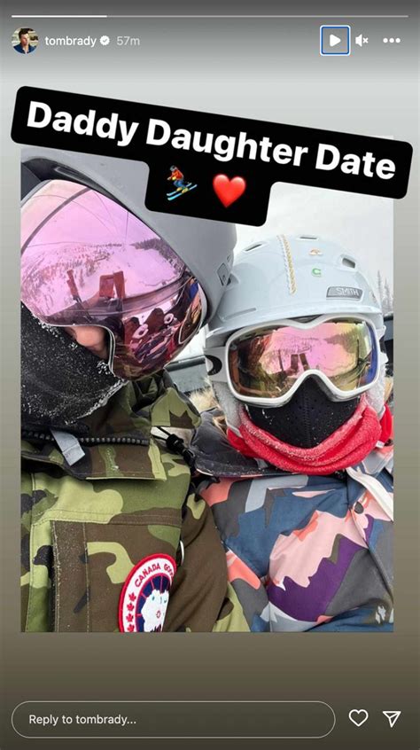 Tom Brady and Vivian Have 'Daddy Daughter Date' on Ski Trip: Photo