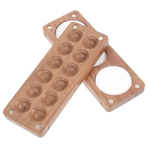 ifundom Portable Khaki Wood Paint Mixing Palette for Outdoor Use 1Set - Walmart.com