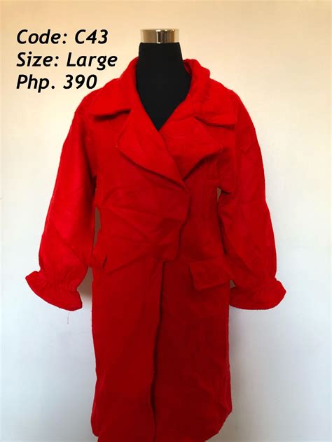 Premium red coat, Women's Fashion, Coats, Jackets and Outerwear on ...