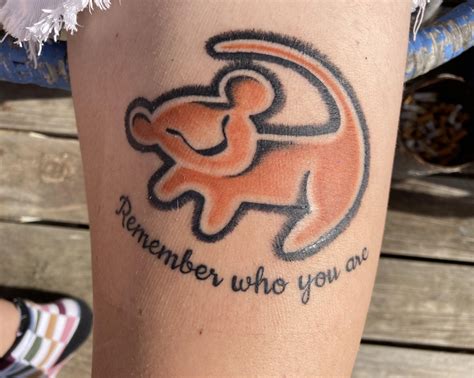 Lion King Thigh Tattoos DEKAXID 63 Sheet Tribal Wildlife Temporary