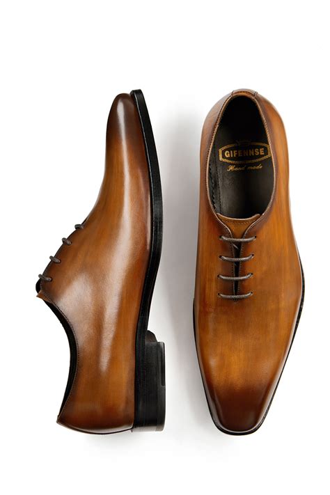 GIFENNSE Men's Classic Modern Oxford Wingtip Lace Dress Shoes | Dress shoes, Dress shoes men ...