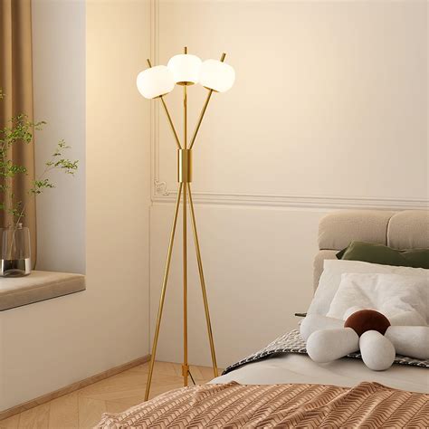 Lancy Three Light Floor Lamp 15.7″- 62.2″ - Docos