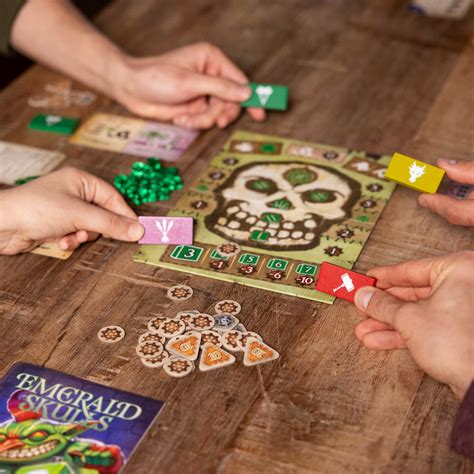 Emerald Skulls Board Game - Thunderworks Games