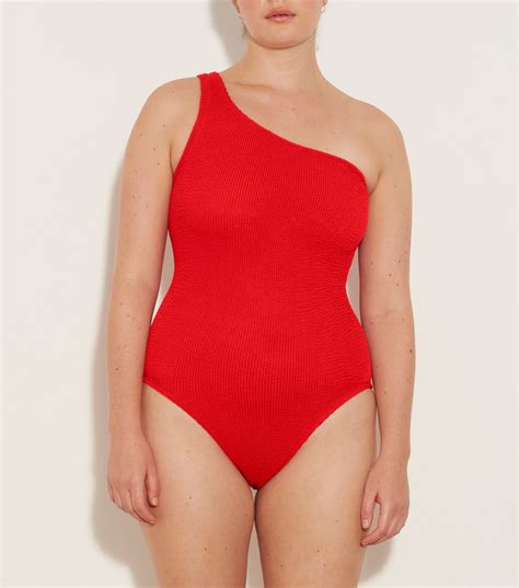 One Shoulder Swimsuits | Hunza G