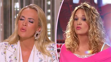 Why Carrie Underwood's Lips Look Different Now Than They Did Years Ago