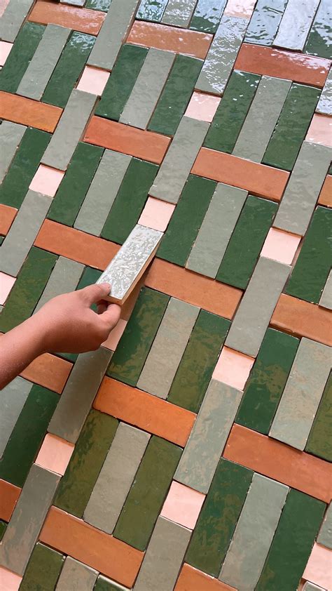 Dash&Square 5 - zellige | Interior tiles, Tile inspiration, Floor patterns