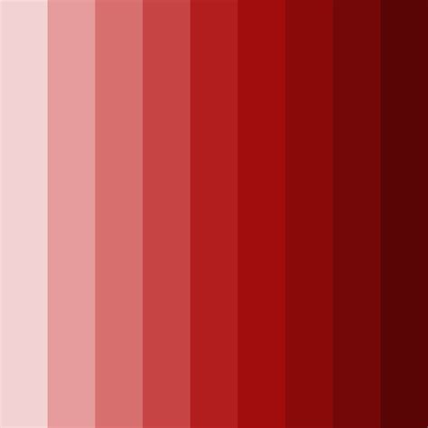 Deep Red Color Palette - ColorDrop
