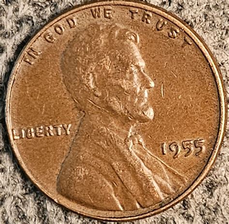 Super Rare 1955 wheat penny double die , No Mint Mark | eBay