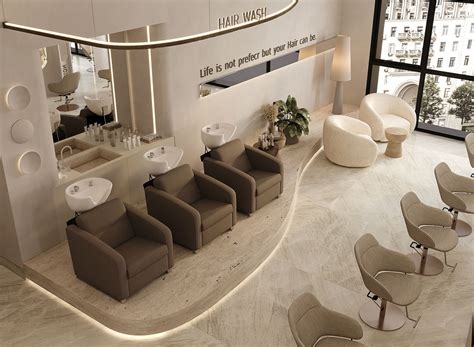 Beauty Salon Qblash - Kuwait :: Behance | Zimmer, Arbeitszimmer, Salon