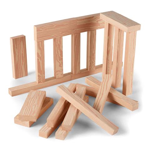 Foam Wooden Beam Building Blocks | Becker's