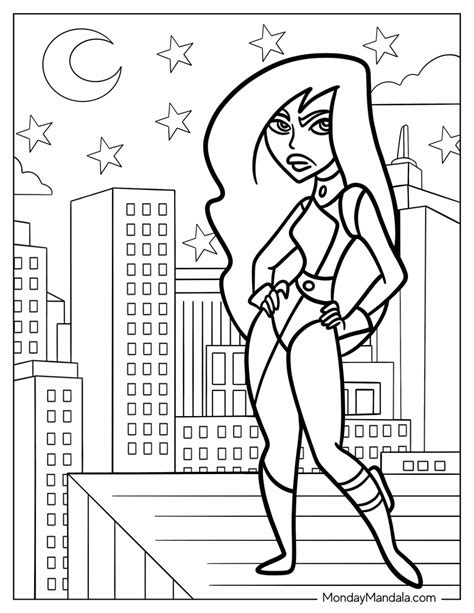 20 Kim Possible Coloring Pages (Free PDF Printables)