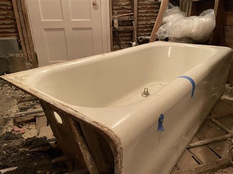 1920s cast iron tub - will modern plumbing fit? Is is worth salvaging ...