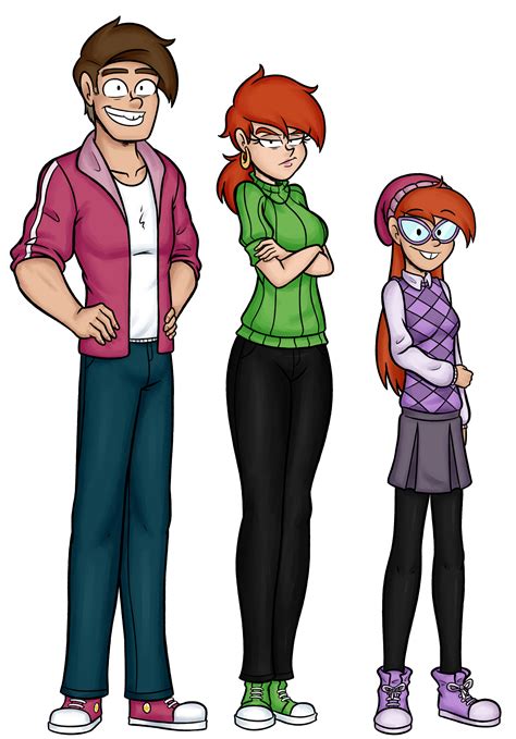 Finished the Turner family Timmy, Vicky and an OC of my own Valentina ...