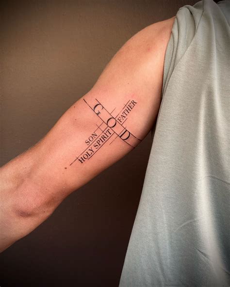 50 Best Cross Tattoo Ideas for Men of Faith in 2025 | Cross tattoo ...