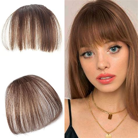 Amazon.com : BEIERMU Bangs Hair Clip in Bangs, Hair Extensions Bangs ...