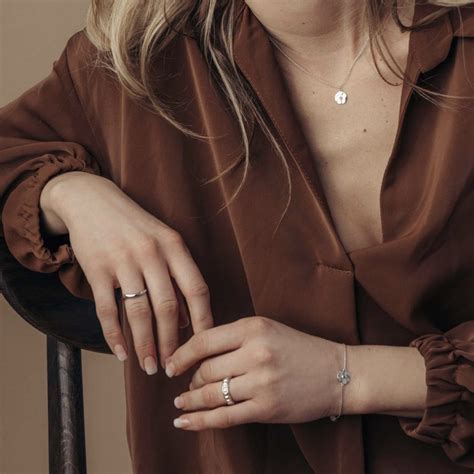 Halsband, Luna - Silver