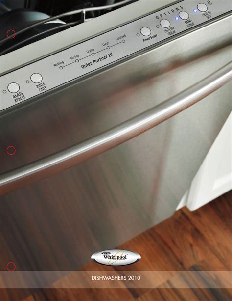 Whirlpool Dishwasher Gu2475Xtvy Users Manual WD090295