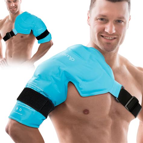 Comfytemp Shoulder Ice Pack Rotator Cuff Cold Therapy Wrap, FSA HSA ...