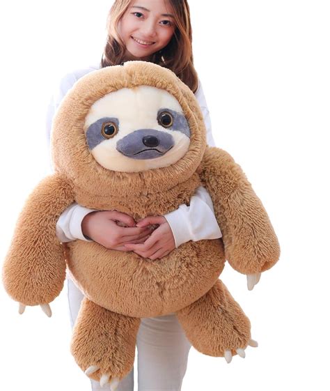 Amazon.com: Winsterch Giant Stuffed Animal, Big Sloth Stuffed Animals ...